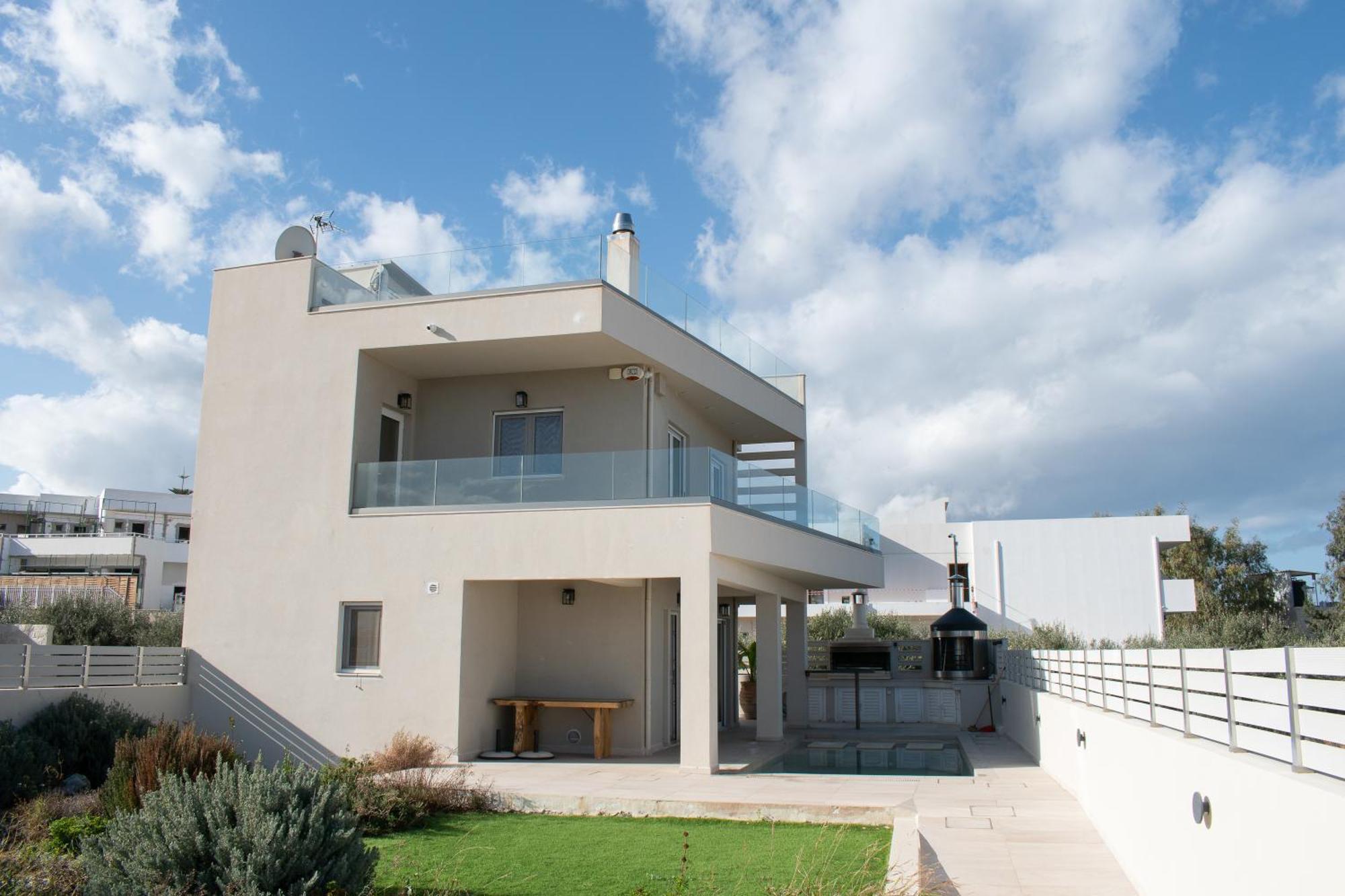 Villa Constantino With Heated Pool Kato Gouves Zewnętrze zdjęcie